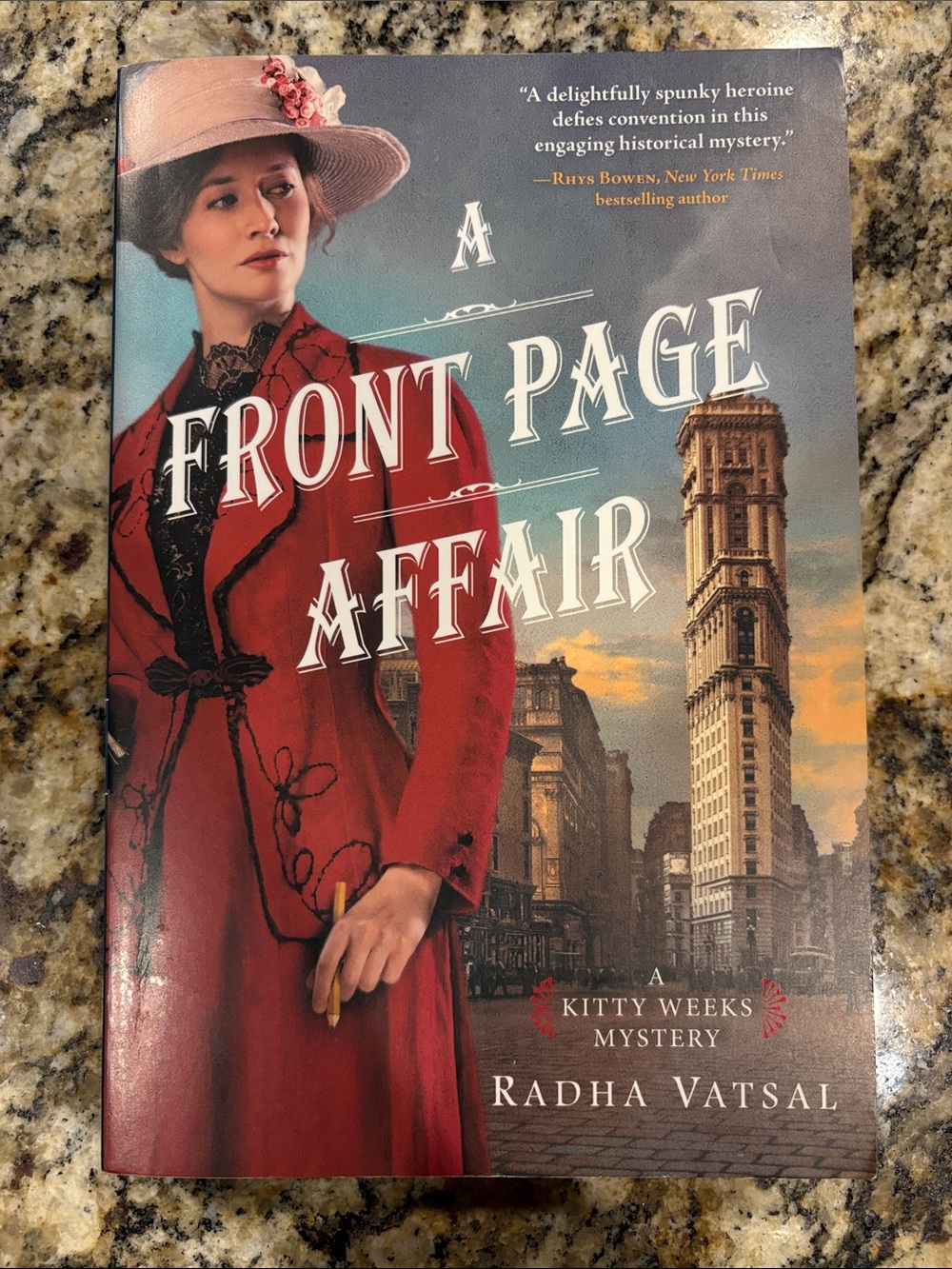 A Front Page Affair by Radha Vatsal